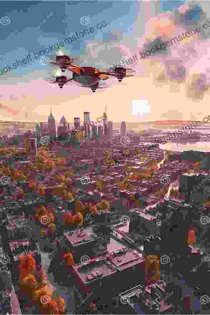 A Drone Flying Over A Cityscape Remote Pilot Small Unmanned Aircraft Systems Study Guide: FAA G 8082 22: Remote Pilot Part 107 Drone Certification Study Guide Latest Edition: Aug 2024 (FAA Knowledge 1)