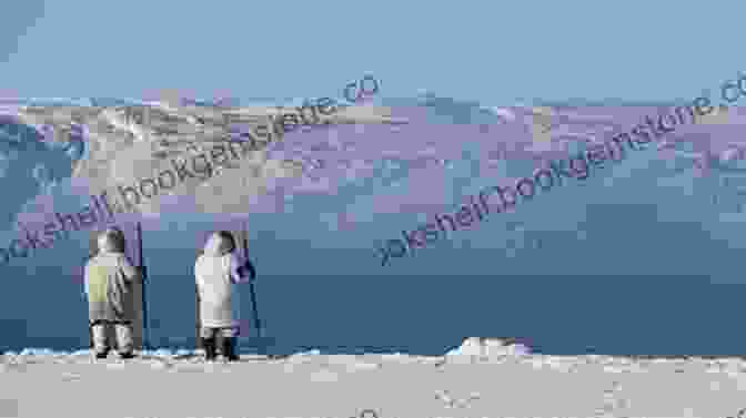 A Group Of Inuit Elders Looking Concerned, With Melting Sea Ice In The Background The Snow People: Life Among The Polar Inuit
