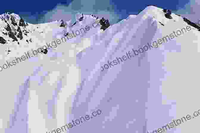 A Skier Navigates A Treacherous Slope, Surrounded By Towering Snow Capped Peaks. Controlled Fall: Collected Ski Stories
