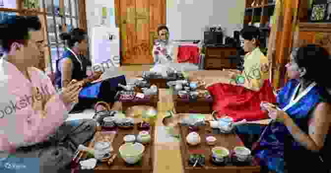 A Traditional Korean Tea Ceremony, Showcasing The Elegance And Refinement Of Korean Culture. Korea: A Walk Through The Land Of Miracles