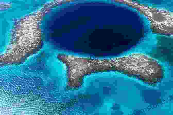 Aerial View Of The Great Blue Hole, A Circular, Deep Blue Marine Sinkhole In Belize The Beauty Of Belize Kate Maloy