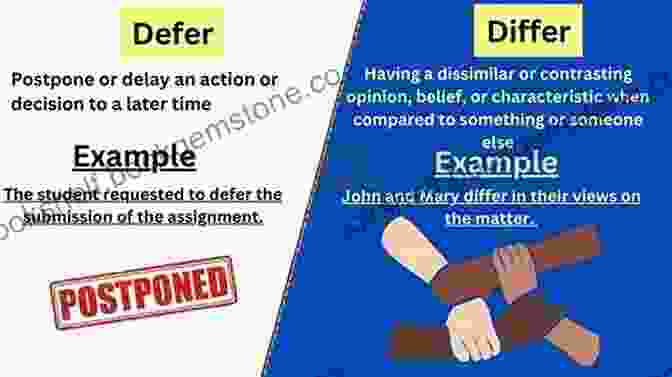 Chart Comparing The Usage Of Defer And Differ SAT Prep Test VOCABULARY WORDS COMMONLY CONFUSED Flash Cards CRAM NOW SAT Exam Review Study Guide (Cram Now SAT Study Guide 6)