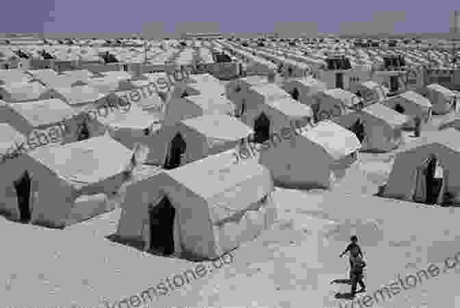 Contemporary Photograph Of A Refugee Tent In The Middle East Exile: Portraits Of The Jewish Diaspora