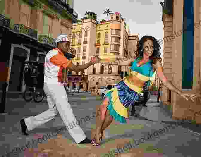 Couple Dancing Salsa In A Lively Cuban Street Cuba: This Moment Exactly So