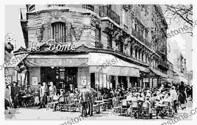 Ernest Hemingway Sitting In A Parisian Café Ernest S Way: An International Journey Through Hemingway S Life