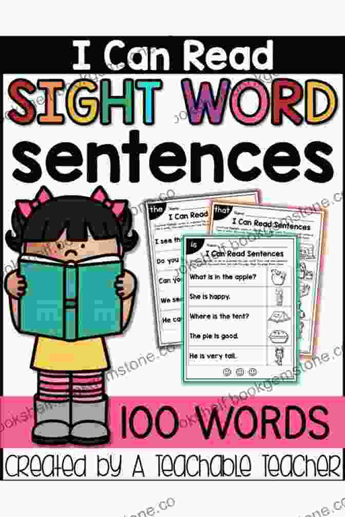 Happy Child Reading Sight Words: Flash Card Booklet