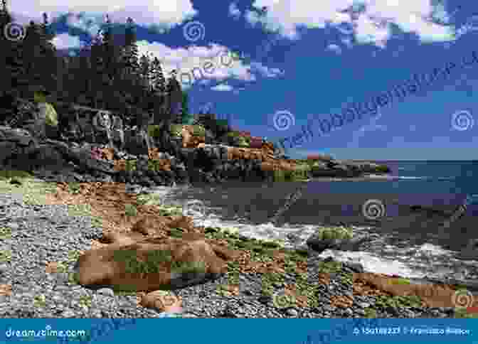 Panoramic View Of The Rugged Maine Coastline, Featuring Towering Granite Cliffs And Crashing Waves Cruising From Boston To Montreal: Discovering Coastal And Riverside Wonders In Maine The Canadian Maritimes And Along The St Lawrence River