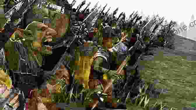 Screenshot 1: The Knight Battles A Goblin Horde. Wild Knight (Midnight Empire: The Tower 1)