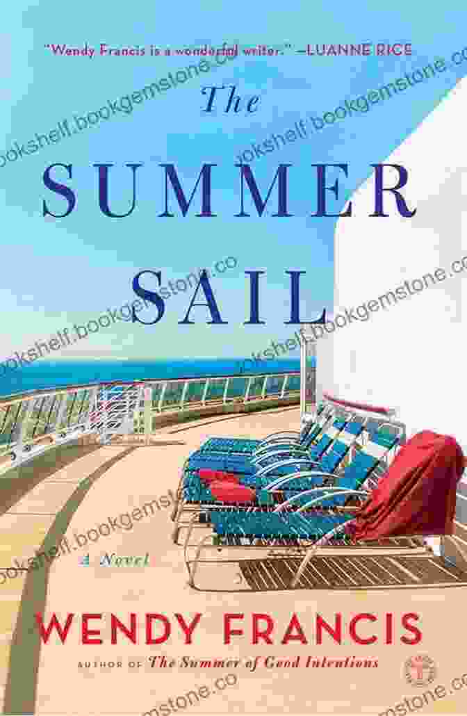 The Summer Sail Book Cover Featuring A Sailboat On A Tranquil Sea With The Sun Setting In The Distance The Summer Sail: A Novel
