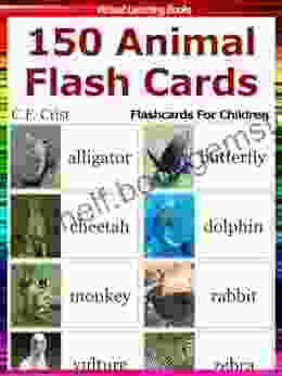 150 Animal Flash Cards (Flash Cards For Children) (Peekaboo Baby 2 Toddler : Childrens Everyday Learning)