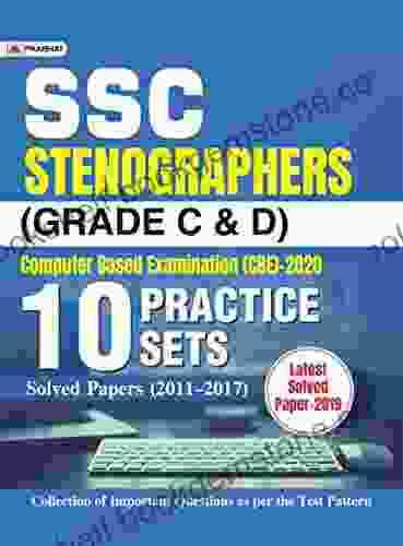 SSC STENOGRAPHERS (GRADE C D) 10 PRACT SETS NEW